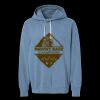 Unisex Garment-Dyed Lightweight Fleece Hooded Sweatshirt Thumbnail