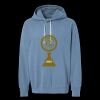 Unisex Garment-Dyed Lightweight Fleece Hooded Sweatshirt Thumbnail