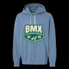Unisex Garment-Dyed Lightweight Fleece Hooded Sweatshirt Thumbnail