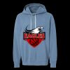 Unisex Garment-Dyed Lightweight Fleece Hooded Sweatshirt Thumbnail