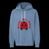 Unisex Garment-Dyed Lightweight Fleece Hooded Sweatshirt Thumbnail