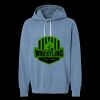 Unisex Garment-Dyed Lightweight Fleece Hooded Sweatshirt Thumbnail