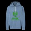 Unisex Garment-Dyed Lightweight Fleece Hooded Sweatshirt Thumbnail