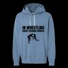Unisex Garment-Dyed Lightweight Fleece Hooded Sweatshirt Thumbnail