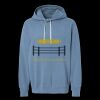 Unisex Garment-Dyed Lightweight Fleece Hooded Sweatshirt Thumbnail