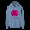 Unisex Garment-Dyed Lightweight Fleece Hooded Sweatshirt Thumbnail