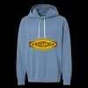 Unisex Garment-Dyed Lightweight Fleece Hooded Sweatshirt Thumbnail