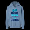 Unisex Garment-Dyed Lightweight Fleece Hooded Sweatshirt Thumbnail