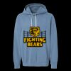 Unisex Garment-Dyed Lightweight Fleece Hooded Sweatshirt Thumbnail