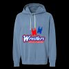Unisex Garment-Dyed Lightweight Fleece Hooded Sweatshirt Thumbnail