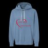 Unisex Garment-Dyed Lightweight Fleece Hooded Sweatshirt Thumbnail
