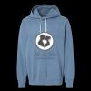 Unisex Garment-Dyed Lightweight Fleece Hooded Sweatshirt Thumbnail