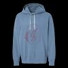 Unisex Garment-Dyed Lightweight Fleece Hooded Sweatshirt Thumbnail
