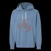 Unisex Garment-Dyed Lightweight Fleece Hooded Sweatshirt Thumbnail