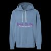 Unisex Garment-Dyed Lightweight Fleece Hooded Sweatshirt Thumbnail