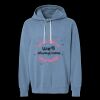 Unisex Garment-Dyed Lightweight Fleece Hooded Sweatshirt Thumbnail