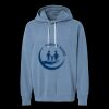Unisex Garment-Dyed Lightweight Fleece Hooded Sweatshirt Thumbnail