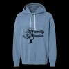 Unisex Garment-Dyed Lightweight Fleece Hooded Sweatshirt Thumbnail