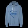 Unisex Garment-Dyed Lightweight Fleece Hooded Sweatshirt Thumbnail