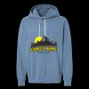 Unisex Garment-Dyed Lightweight Fleece Hooded Sweatshirt Thumbnail