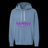 Unisex Garment-Dyed Lightweight Fleece Hooded Sweatshirt Thumbnail