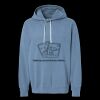 Unisex Garment-Dyed Lightweight Fleece Hooded Sweatshirt Thumbnail