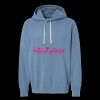 Unisex Garment-Dyed Lightweight Fleece Hooded Sweatshirt Thumbnail