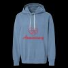 Unisex Garment-Dyed Lightweight Fleece Hooded Sweatshirt Thumbnail
