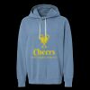 Unisex Garment-Dyed Lightweight Fleece Hooded Sweatshirt Thumbnail