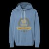 Unisex Garment-Dyed Lightweight Fleece Hooded Sweatshirt Thumbnail