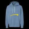 Unisex Garment-Dyed Lightweight Fleece Hooded Sweatshirt Thumbnail
