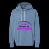 Unisex Garment-Dyed Lightweight Fleece Hooded Sweatshirt Thumbnail