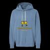 Unisex Garment-Dyed Lightweight Fleece Hooded Sweatshirt Thumbnail
