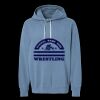 Unisex Garment-Dyed Lightweight Fleece Hooded Sweatshirt Thumbnail