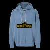 Unisex Garment-Dyed Lightweight Fleece Hooded Sweatshirt Thumbnail