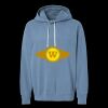 Unisex Garment-Dyed Lightweight Fleece Hooded Sweatshirt Thumbnail