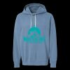 Unisex Garment-Dyed Lightweight Fleece Hooded Sweatshirt Thumbnail