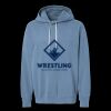 Unisex Garment-Dyed Lightweight Fleece Hooded Sweatshirt Thumbnail