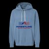 Unisex Garment-Dyed Lightweight Fleece Hooded Sweatshirt Thumbnail