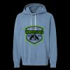 Unisex Garment-Dyed Lightweight Fleece Hooded Sweatshirt Thumbnail