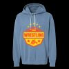 Unisex Garment-Dyed Lightweight Fleece Hooded Sweatshirt Thumbnail