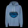 Unisex Garment-Dyed Lightweight Fleece Hooded Sweatshirt Thumbnail