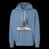 Unisex Garment-Dyed Lightweight Fleece Hooded Sweatshirt Thumbnail