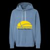 Unisex Garment-Dyed Lightweight Fleece Hooded Sweatshirt Thumbnail