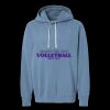 Unisex Garment-Dyed Lightweight Fleece Hooded Sweatshirt Thumbnail