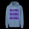 Unisex Garment-Dyed Lightweight Fleece Hooded Sweatshirt Thumbnail