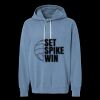 Unisex Garment-Dyed Lightweight Fleece Hooded Sweatshirt Thumbnail