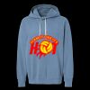 Unisex Garment-Dyed Lightweight Fleece Hooded Sweatshirt Thumbnail