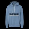 Unisex Garment-Dyed Lightweight Fleece Hooded Sweatshirt Thumbnail