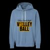Unisex Garment-Dyed Lightweight Fleece Hooded Sweatshirt Thumbnail